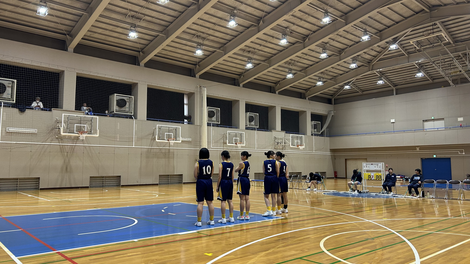 7学区　試合前
